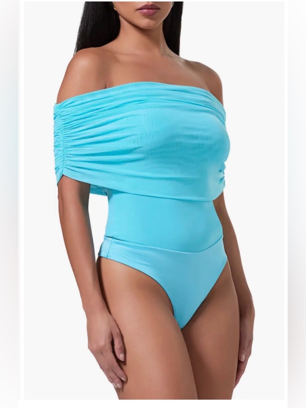 AFRM Divya Off the Shoulder Bodysuit